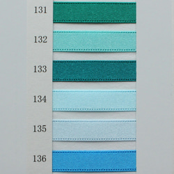 72/96/144mm / 30m 卷 [Nuance green] 雙面緞帶 日本製造 / 編號 6330-30m 卷 第5張的照片
