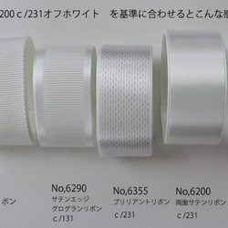 【5m卷】9mm / 15mm / 24mm / 36mm / No, 6355 Brilliant Ribbon / 雙面緞帶 第4張的照片