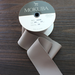 [1m] MOKUBA8900-50mm 寬羅緞緞帶 MOKUBA 緞帶也用在腰帶上 第6張的照片