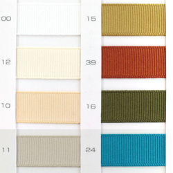 [6 寬度/32 色] MOKUBA 9000 羅緞緞帶/15m 捲 MOKUBA 緞帶 第6張的照片