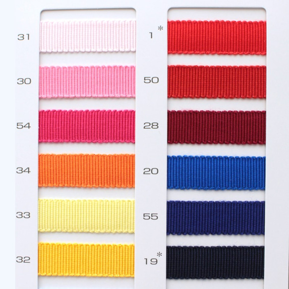 [9寬度/48顏色] MOKUBA 8000K羅緞絲帶小卷/MOKUBA絲帶 第8張的照片