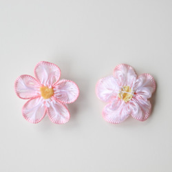 [3件]梯度花卉貼花C / 4粉紅 第2張的照片