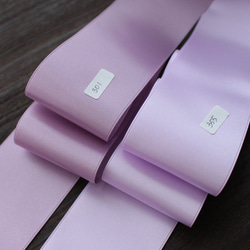 [#301 Dusty Purple / 3m] 50mm 寬用於婚禮腰帶 國產雙面緞帶 / 6200-50mm 第4張的照片