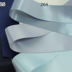 【#225寶藍/含3m】50mm寬雙面緞帶婚戒腰帶/6200-50mm 第10張的照片