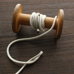 [2色/4mm寬] No，3047L Linen / Rayon cord Spindle 30m Winding 第6張的照片