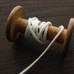 [2色/4mm寬] No，3047L Linen / Rayon cord Spindle 30m Winding 第8張的照片