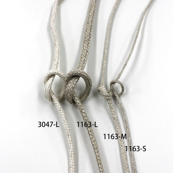 [2色/4mm寬] No，3047L Linen / Rayon cord Spindle 30m Winding 第10張的照片