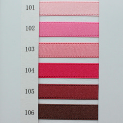 7寬/30m卷[粉色]雙面緞帶日本製造/編號6330-3·6·9·12·18·15·18·24mm寬 第3張的照片