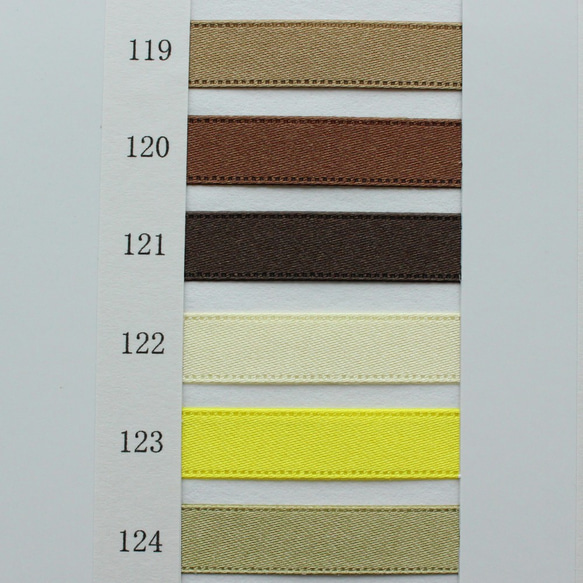7寬/30m卷[棕色]雙面緞帶日本製造/編號6330-3·6·9·12·18·15·18·24mm寬 第5張的照片