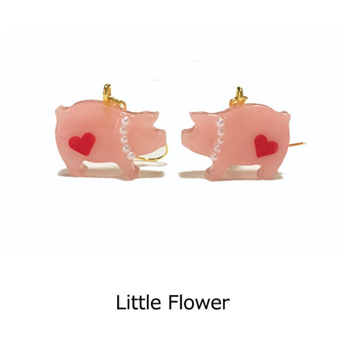 ブタさんピアス