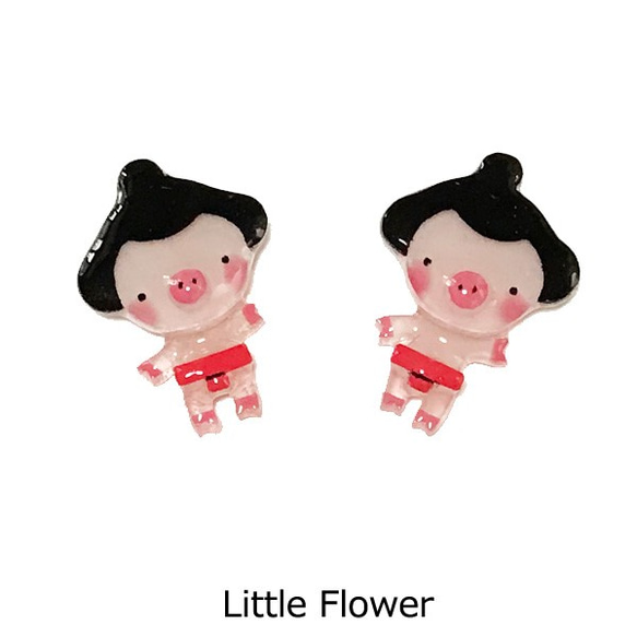 ブタさんピアス