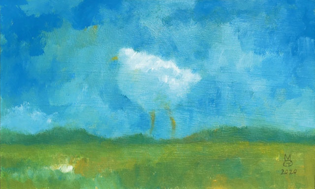 雲はいつも演技をしている