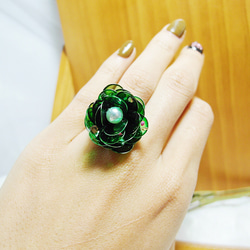 綠綠滴戒指花/非耳環系列 X Earth 第2張的照片
