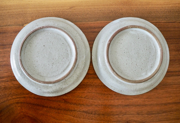 アマビエっぽい丸皿のセット 5枚目の画像