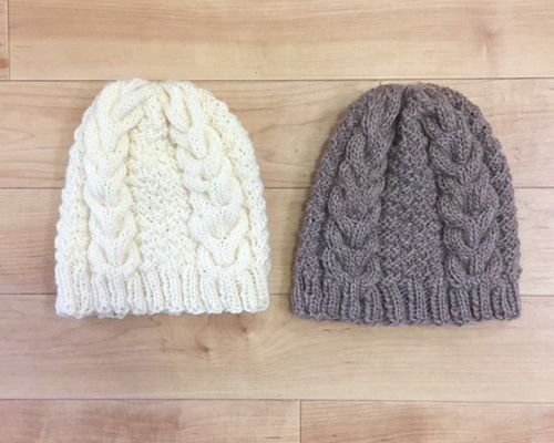 stone  アラン編み　ニットビーニー 0_d60f2ab72a009c16cd02d812e1c0