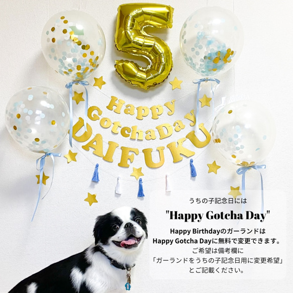 【名入り】バースデーガーランドセット(シルバー)　誕生日　飾り付け　飾り　1歳 3枚目の画像