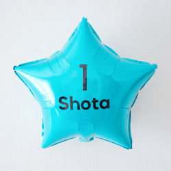【姓名/年齡】定制鋁氣球單品生日裝飾裝飾氣球氣球 第2張的照片