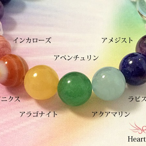 7ヶ所のチャクラがこの1つに♪】レインボーカラー チャクラ