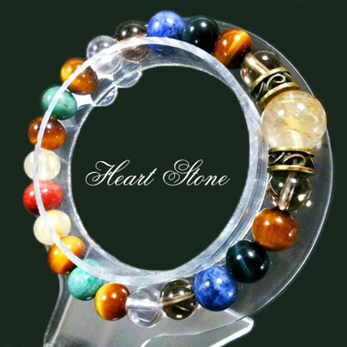 高透明 × 金針ぎっしり】ゴールドルチルクォーツ ブレスレット ☆高