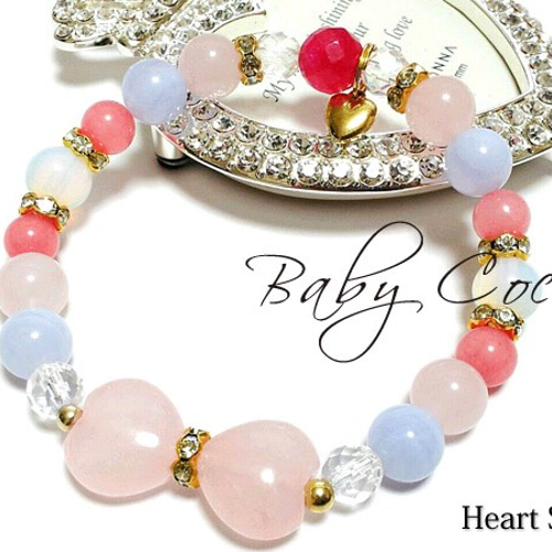 スーパーセブン/シトリン/ディープローズブレP-262 ブレスレット marve  