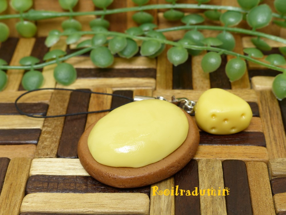 ♡バケットサンド　ライ麦♡　こぐま　チャーム　フェイクフード　樹脂粘土 ♡バケットサンドライ麦♡こぐまチャームフェイクフード樹脂粘土