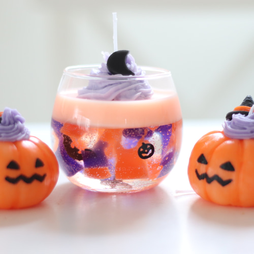 ハロウィンゼリーキャンドル キャンドル・キャンドルホルダー