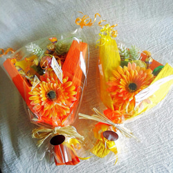 お菓子の花束☆彡ブーケドドルチェ卒園式・ピアノ発表会・子供会