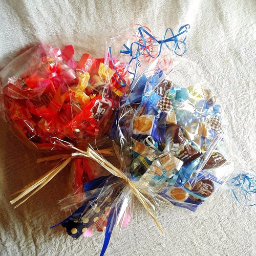 盛り上がるウェディング・トスブーケにお菓子の花束【ブーケトス 盛り上がるウェディング・トスブーケにお菓子の花束【ブーケトス