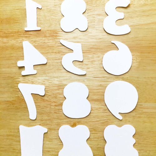 メッセージカード（数字型） メッセージカード Ayumi 通販 10574638