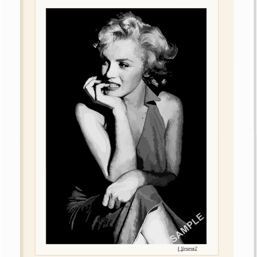 A4サイズ「マリリン・モンロー」 絵画 hiroma2 通販 10770960 A4サイズ「マリリン・モンロー」 絵画 hiroma2 通販 10770960