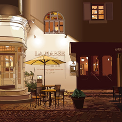 A4サイズ「レストラン ラ・マーレ」 4枚目の画像