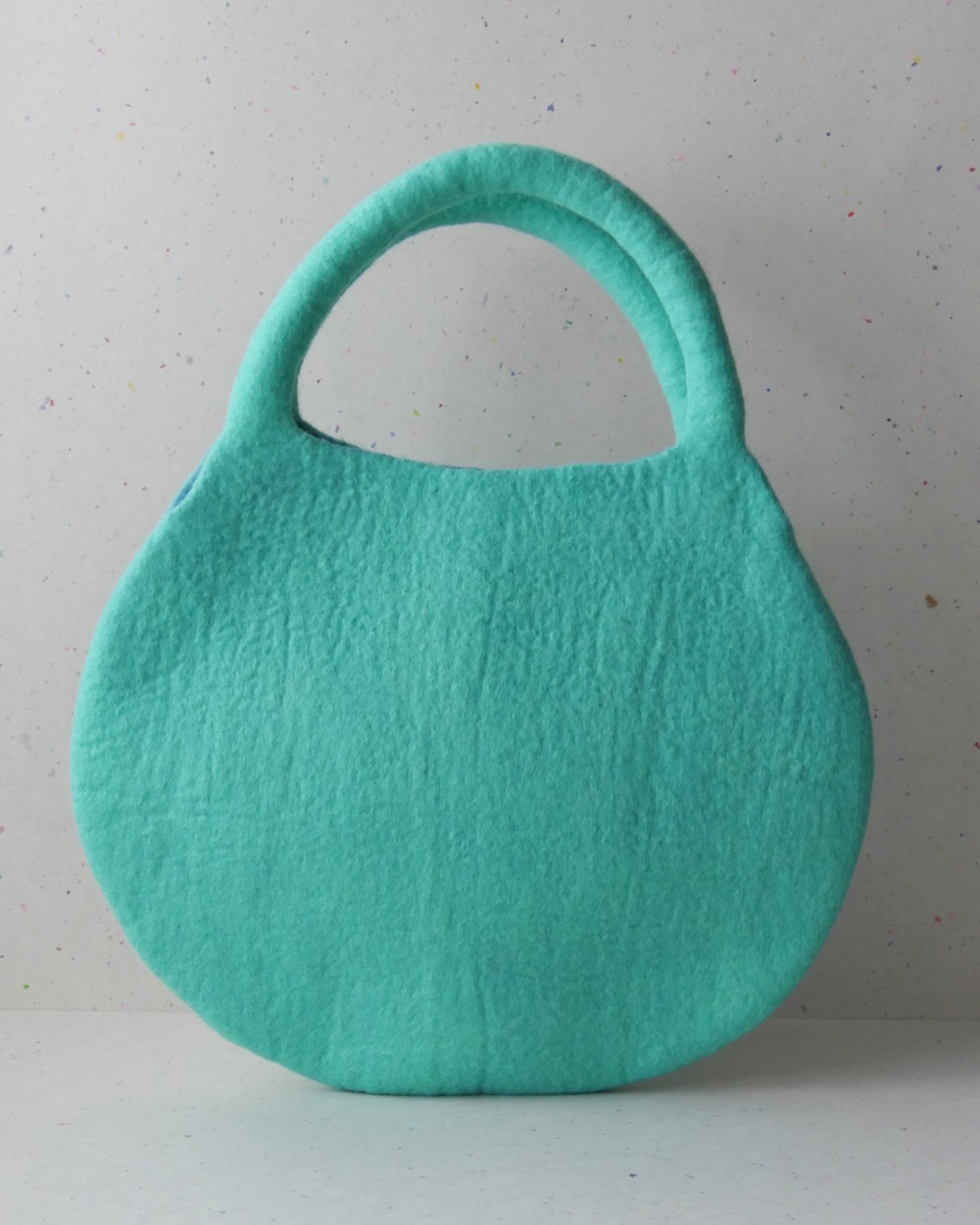 フェルトバッグ　だるまちゃん　まる