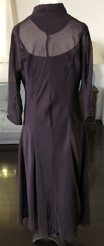 着物スリーブのワンピース