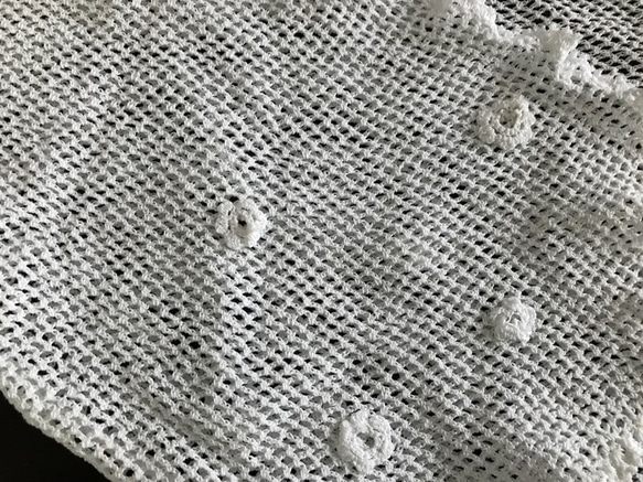 レース編みのボレロ（手編み） 2枚目の画像