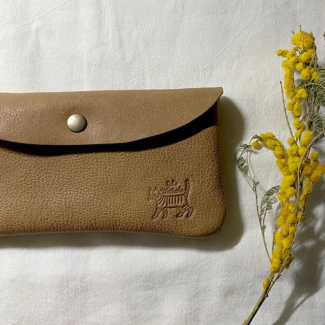 [トラ猫] 長財布/フラップタイプ