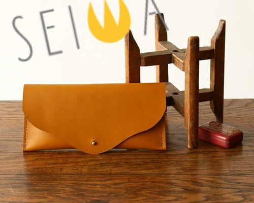 チョコ様専用 レザークラフト ハンドメイド財布