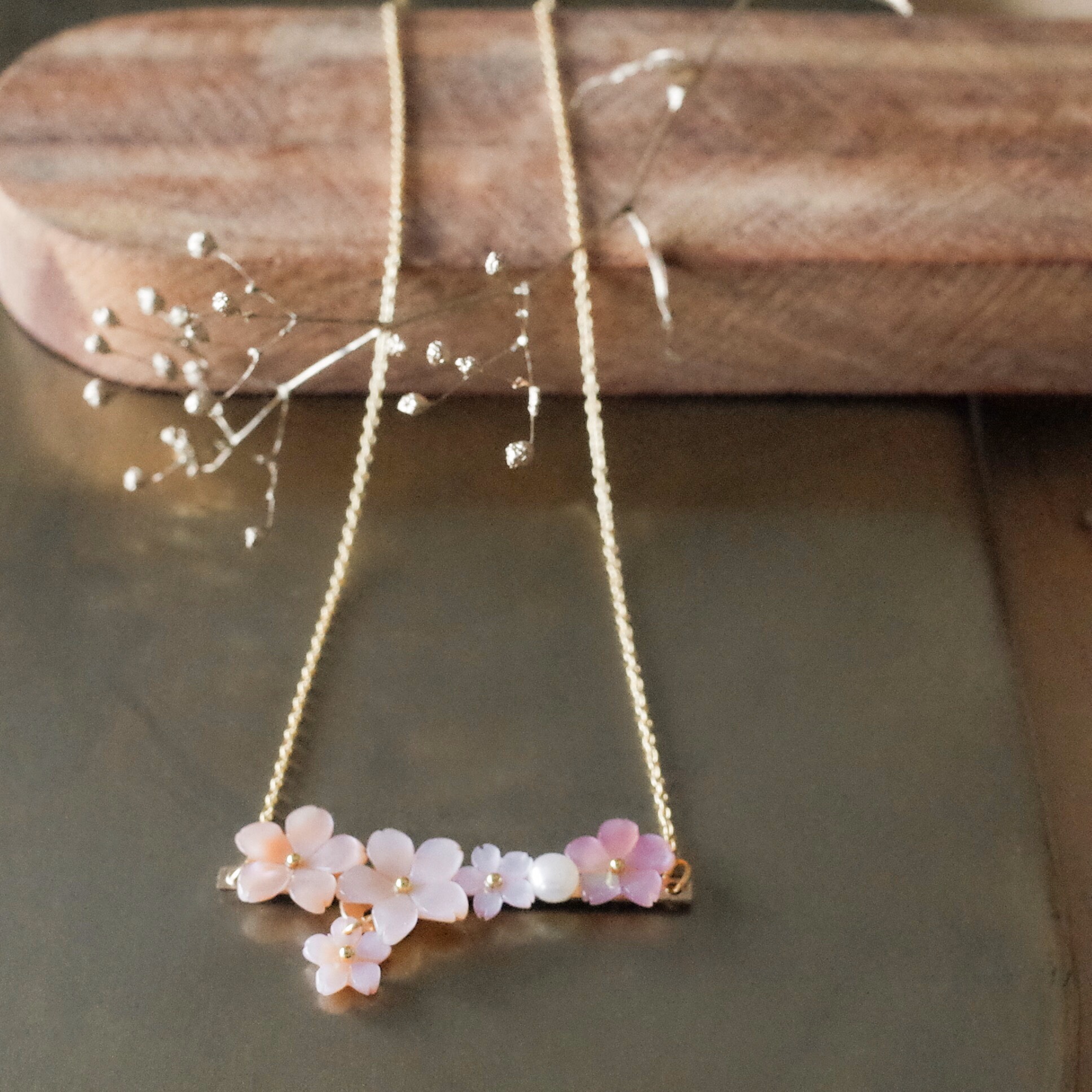 桜咲くネックレス(14kgf)
