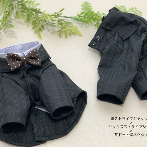 ☆SALE中☆【スーツパンツ】フラップポケットタイプ 黒ストライプ S