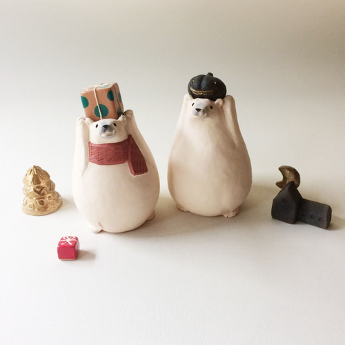 陶器オブジェ　作家物　分割陶箱➕丸い一輪挿し鈴音➕陶器お香立て　オマケ付き 陶器オブジェ 作家物 分割陶箱➕丸い一輪挿し鈴音➕陶器お香立て