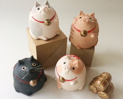 焼き物招き猫 0_b2357eac058b0ec5a24de9694113