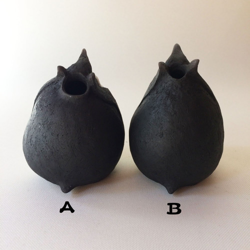 ペンギンの一輪挿し　鹿児島陸さんハンドワーク ペンギンの一輪挿し 鹿児島陸さんハンドワーク ペンギンの