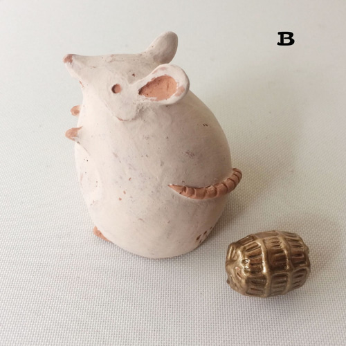 備前焼き ねずみの置物 Amazon.co.jp: ねずみ ネズミ 干支 鼠 置物 彫刻 オブジェ 文鎮