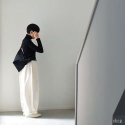 マキシ丈Aラインライトコート：黒［JK09CTBK］ コート skep 通販