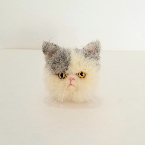 キーホルダー エキゾチックショートヘア 羊毛フェルト 《送料無料