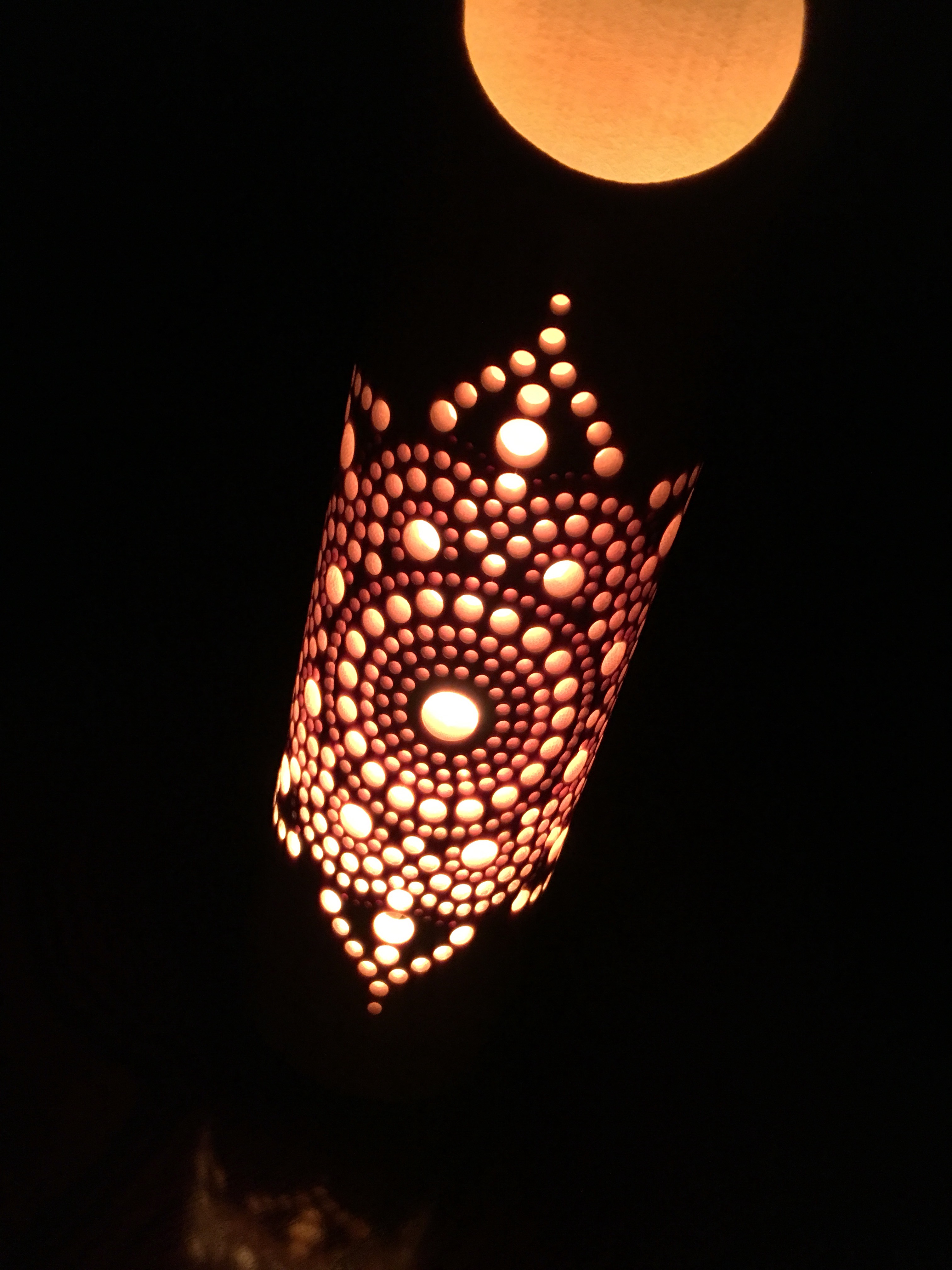 天然竹照明 竹リウム 「花びら」