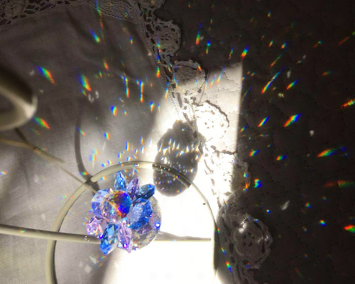 SWAROVSKIヒカリノ宝石(サンキャッチャー) モビール miwanouchuu