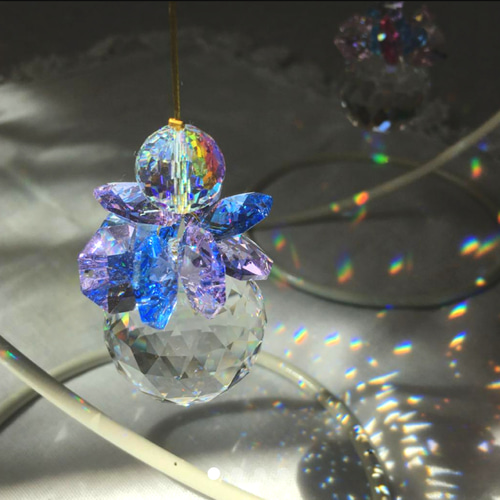 SWAROVSKIヒカリノ宝石(サンキャッチャー) モビール miwanouchuu 通販