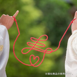 赤い糸 LOVE 20cm 前撮り 結婚式 3枚目の画像