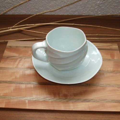 木のランチョンマット Lサイズ/カフェプレート/ナチュラル/木目