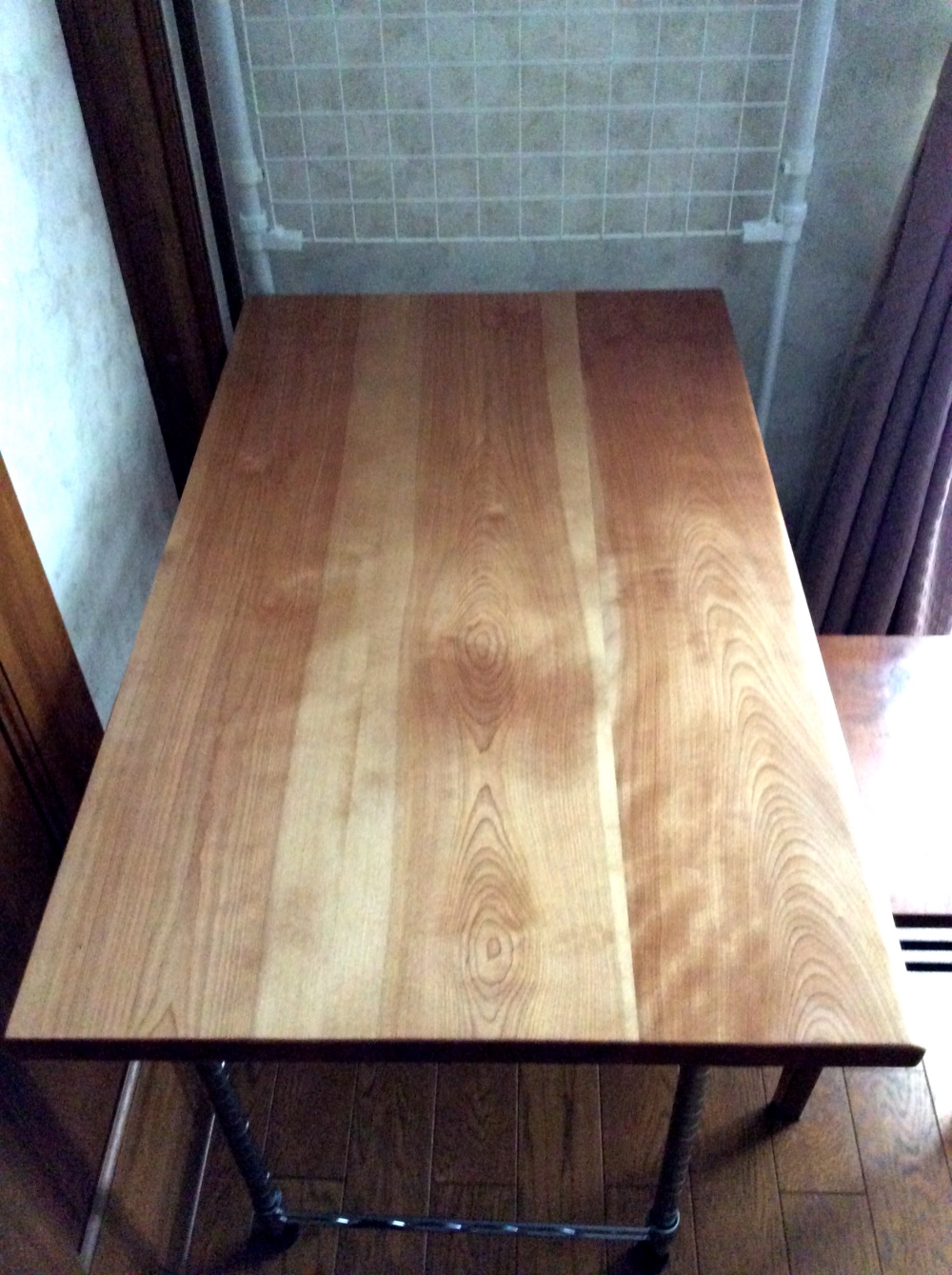 【受注製作】木目を楽しむデスク天板/テーブル天板/ナチュラル家具/足なし